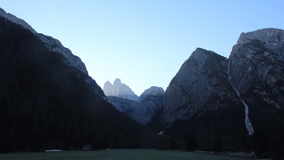 Toblach Dobbiaco Drei Zinnen Blick Vista Tre Cime View Of The