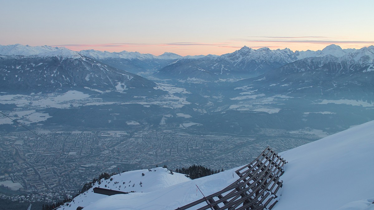 Seegrube Innsbruck Blick nach Süden Foto Webcam eu