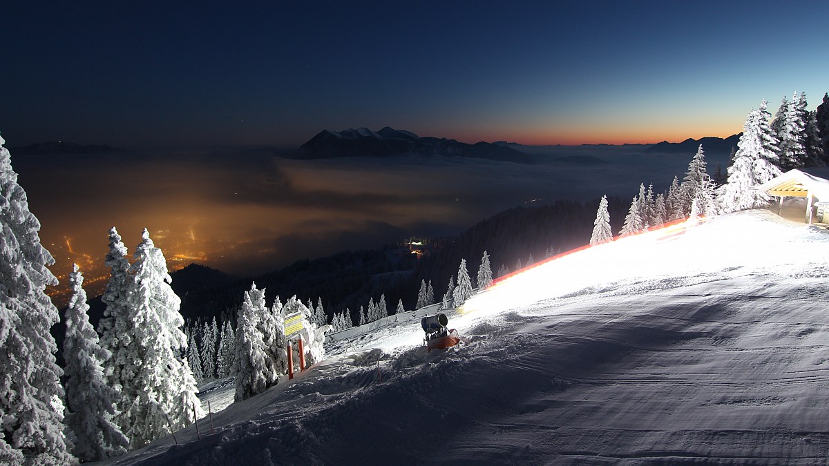 Kandahar Express Am Kreuzjoch Garmisch Classic Blick Nach Nordosten