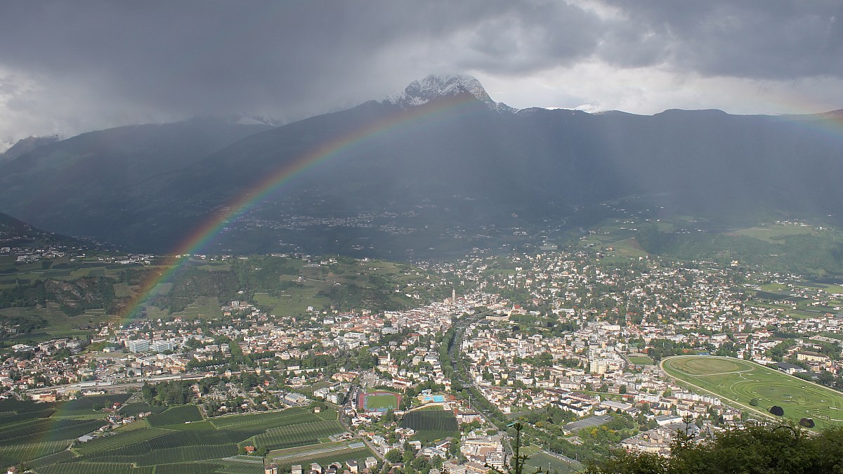 Marlinger Berg Meran Blick Nach Nordosten Foto Webcam Eu