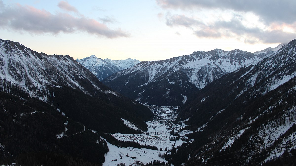 Ankogel Bergbahnen / Mittelstation - Blick nach Südwesten - Foto-Webcam.eu