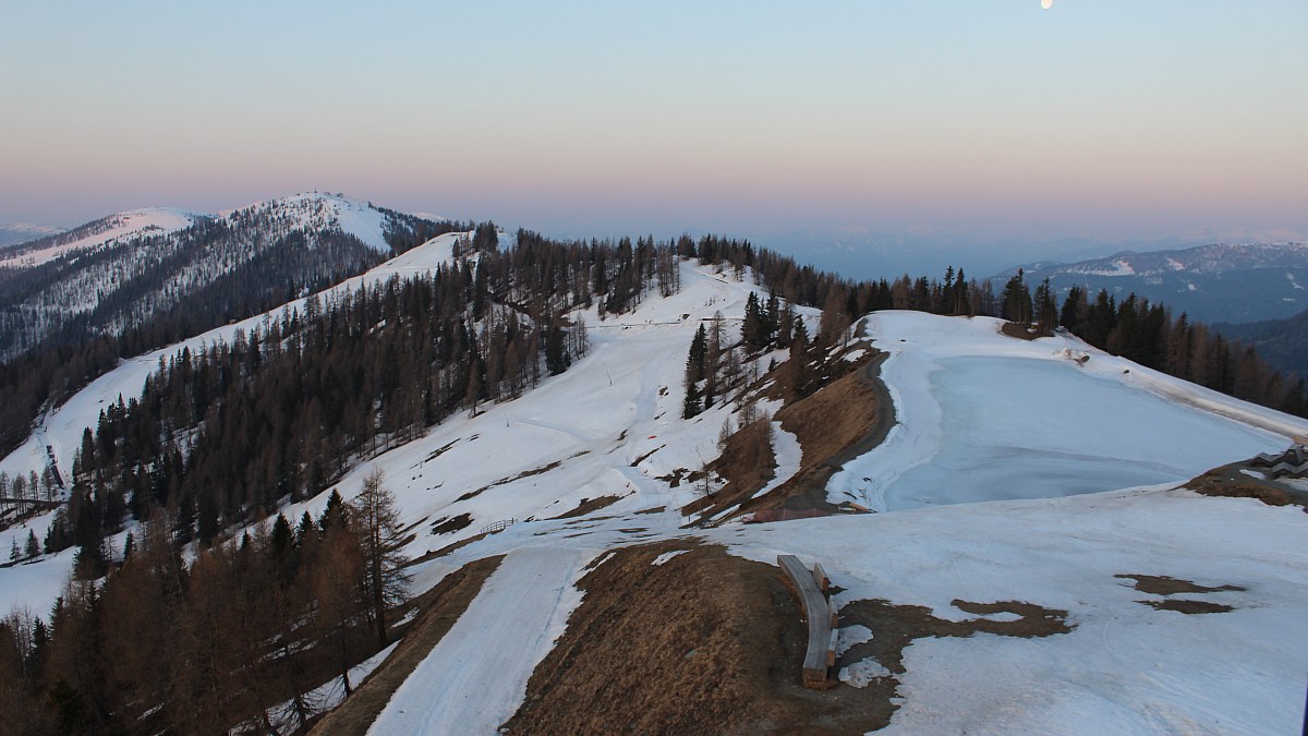 Bad Kleinkirchheim / Biosphärenparkbahn Brunnach - Blickrichtung Wiesernock - Foto-Webcam.eu