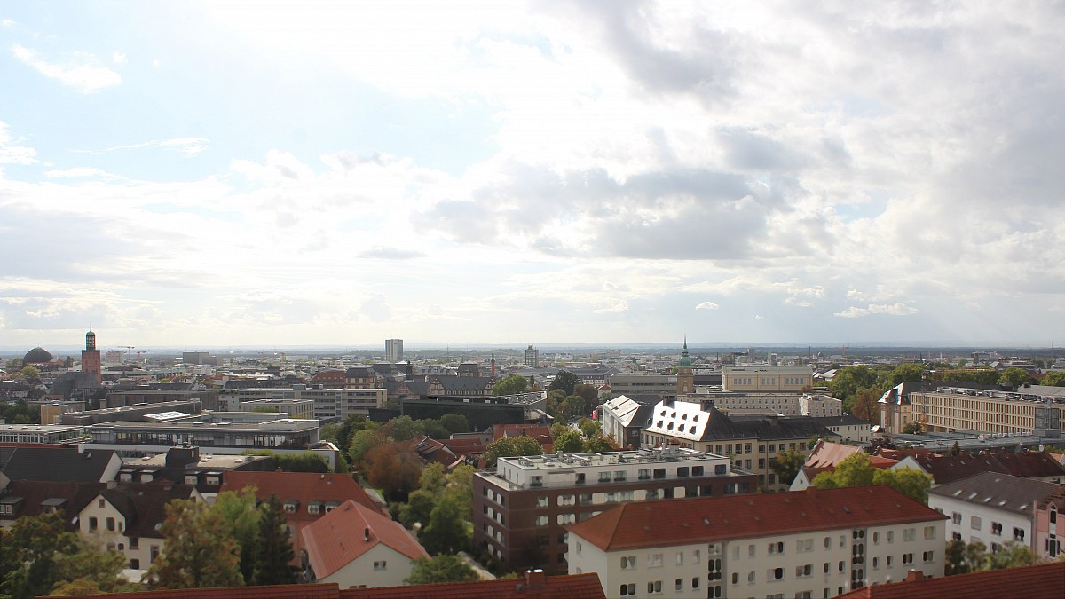 Darmstadt / Blick nach Westen - Foto-Webcam.eu