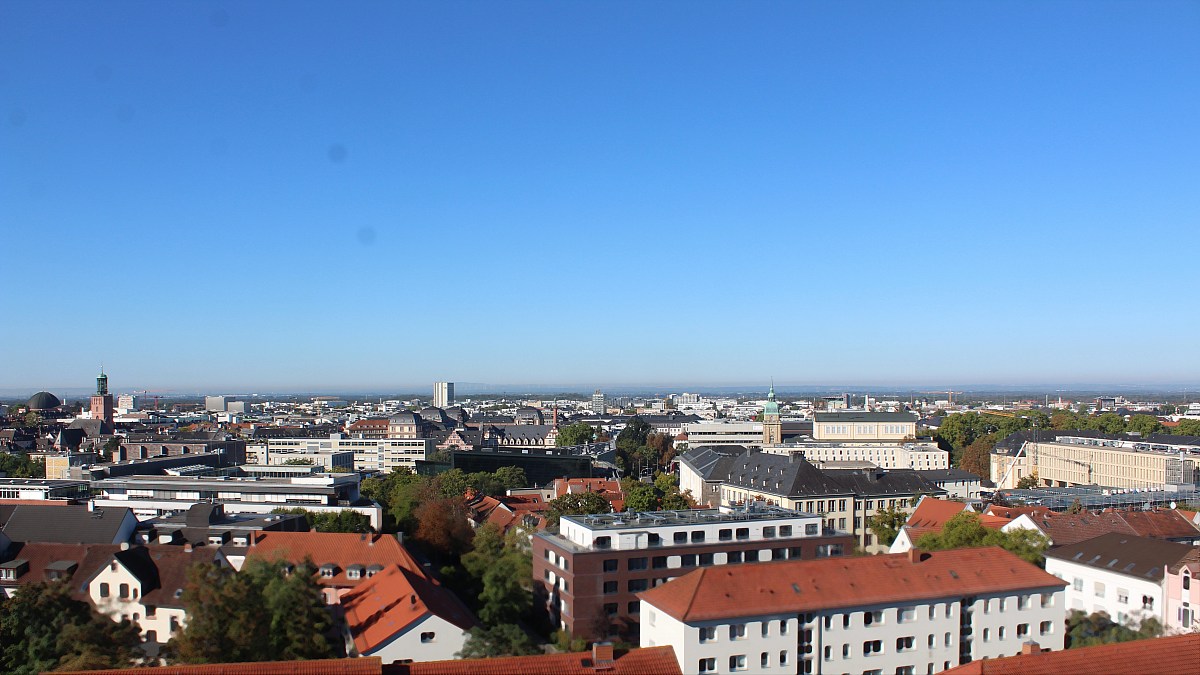 Darmstadt / Blick nach Westen - Foto-Webcam.eu