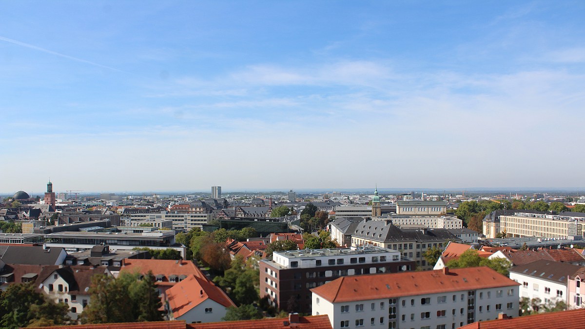 Darmstadt / Blick nach Westen - Foto-Webcam.eu