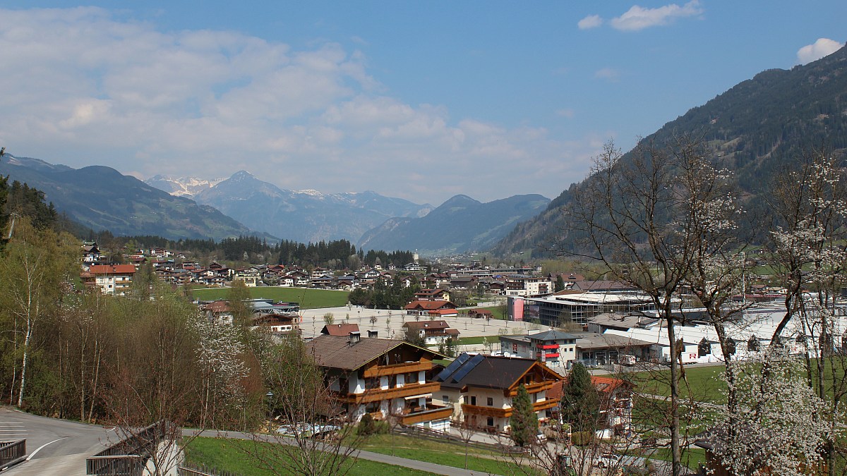 Kaltenbach - Zillertal - Blick nach Norden - Foto-Webcam.eu