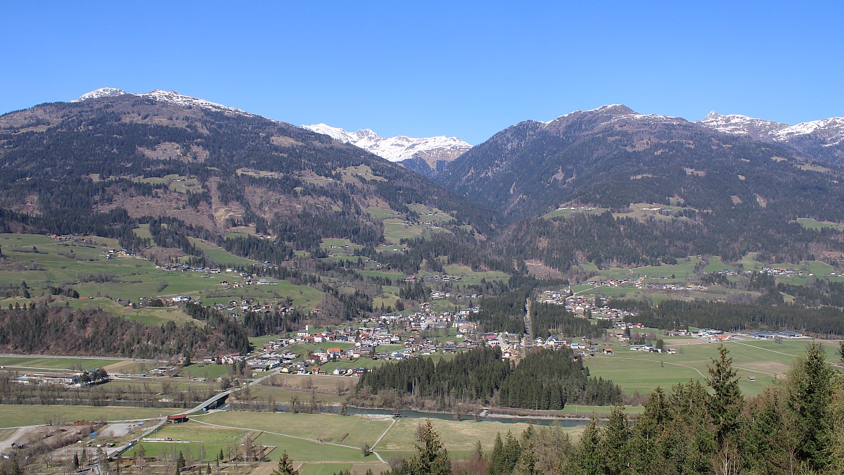 Dellach im Drautal - Blick nach Norden - Foto-Webcam.eu