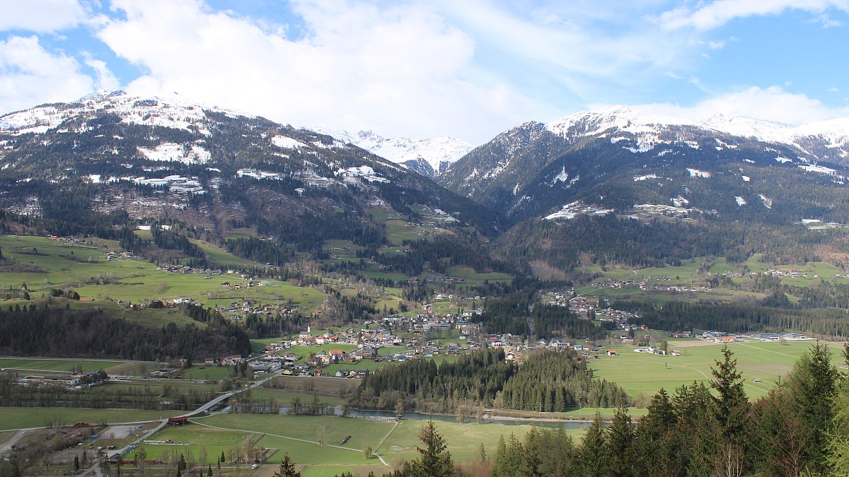 Dellach im Drautal - Blick nach Norden - Foto-Webcam.eu