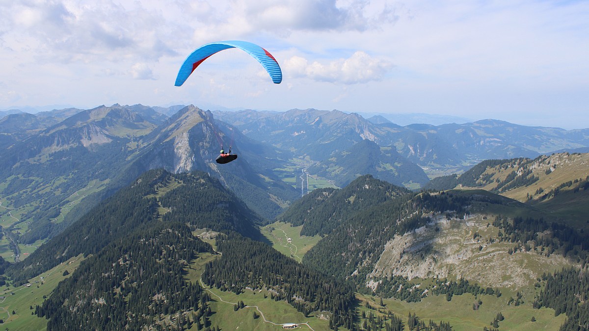 Schoppernau / Diedamskopf - Blick nach Westen - Foto-Webcam.eu