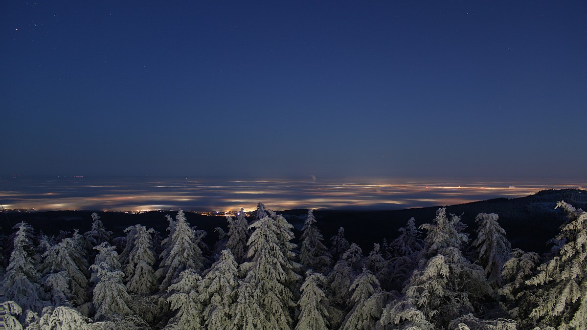 Großer Feldberg Im Taunus - Blick über Frankfurt Nach Südosten - Foto ...