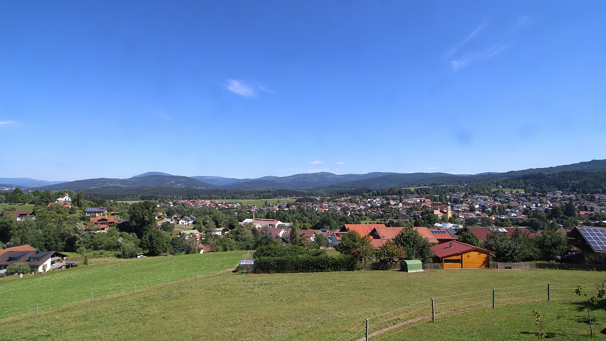 Frauenau - Blick nach Nordosten - Foto-Webcam.eu