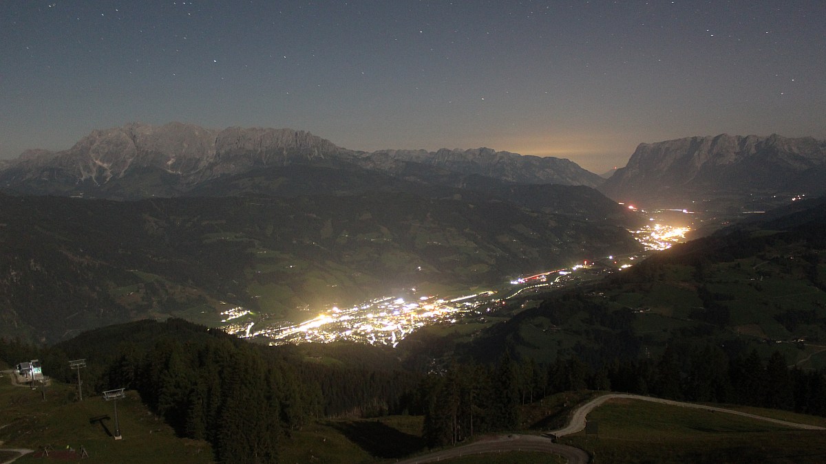 Buchau-Hütte am Gernkogel - St. Johann im Pongau - Blick nach Norden ...