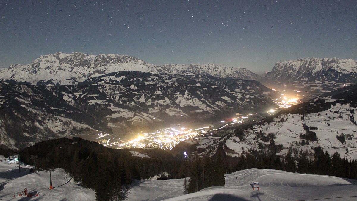 Buchau-Hütte am Gernkogel - St. Johann im Pongau - Blick nach Norden ...