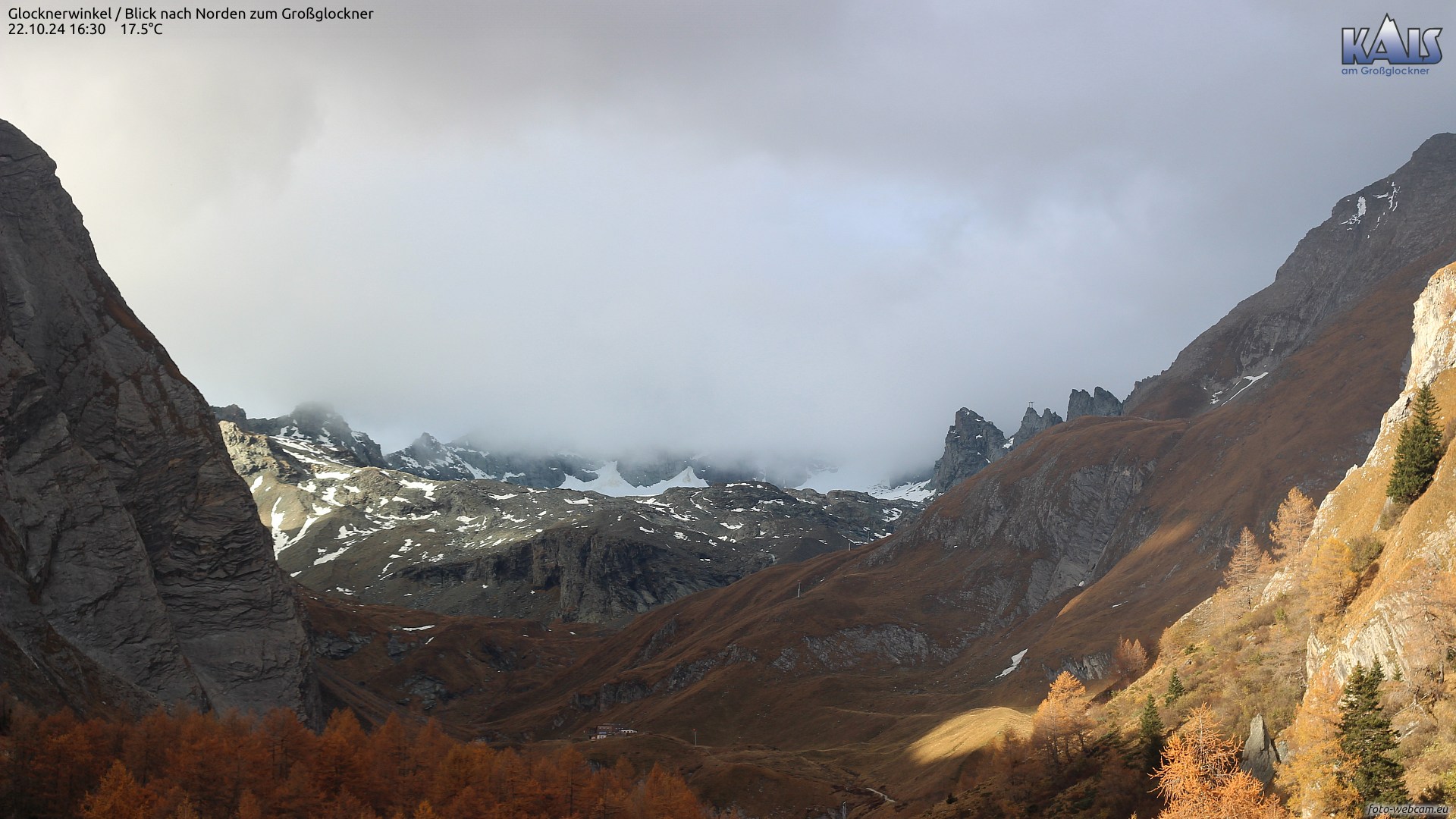 Webcam Standort Glocknerwinkel - Blick nach Norden zum Großglockner | © www.foto-webcam.eu