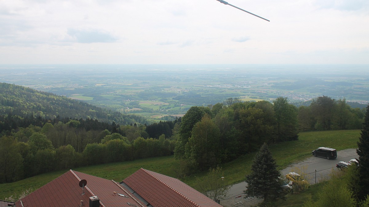 Grandsberg - Schwarzach / Bayerischer Wald - Blick Nach Süden Zur ...