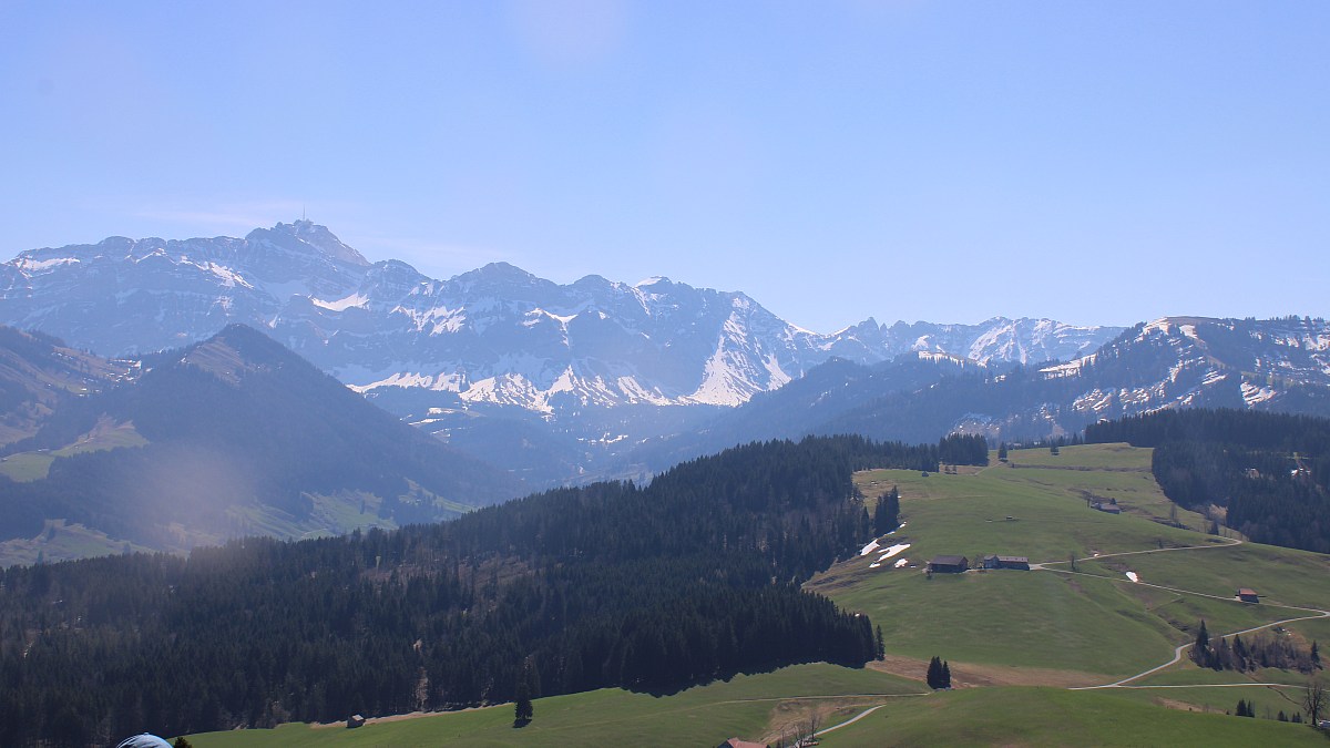 Hochhamm - Blick Nach Südosten Zum Säntis - Foto-webcam.eu