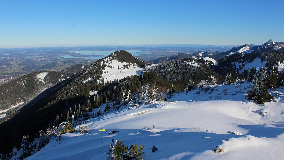 Hochries Bergstation - Blick nach Nordosten - Foto-Webcam.eu