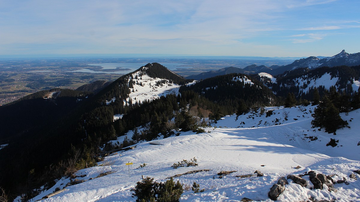 Hochries Bergstation - Blick nach Nordosten - Foto-Webcam.eu