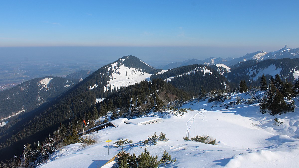 Hochries Bergstation - Blick nach Nordosten - Foto-Webcam.eu