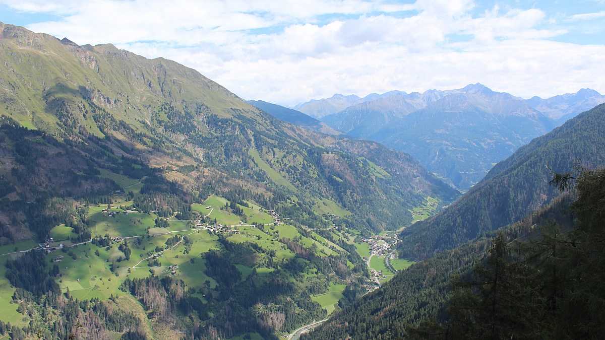 Hopfgarten im Defereggental - Blick nach Osten - Foto-Webcam.eu