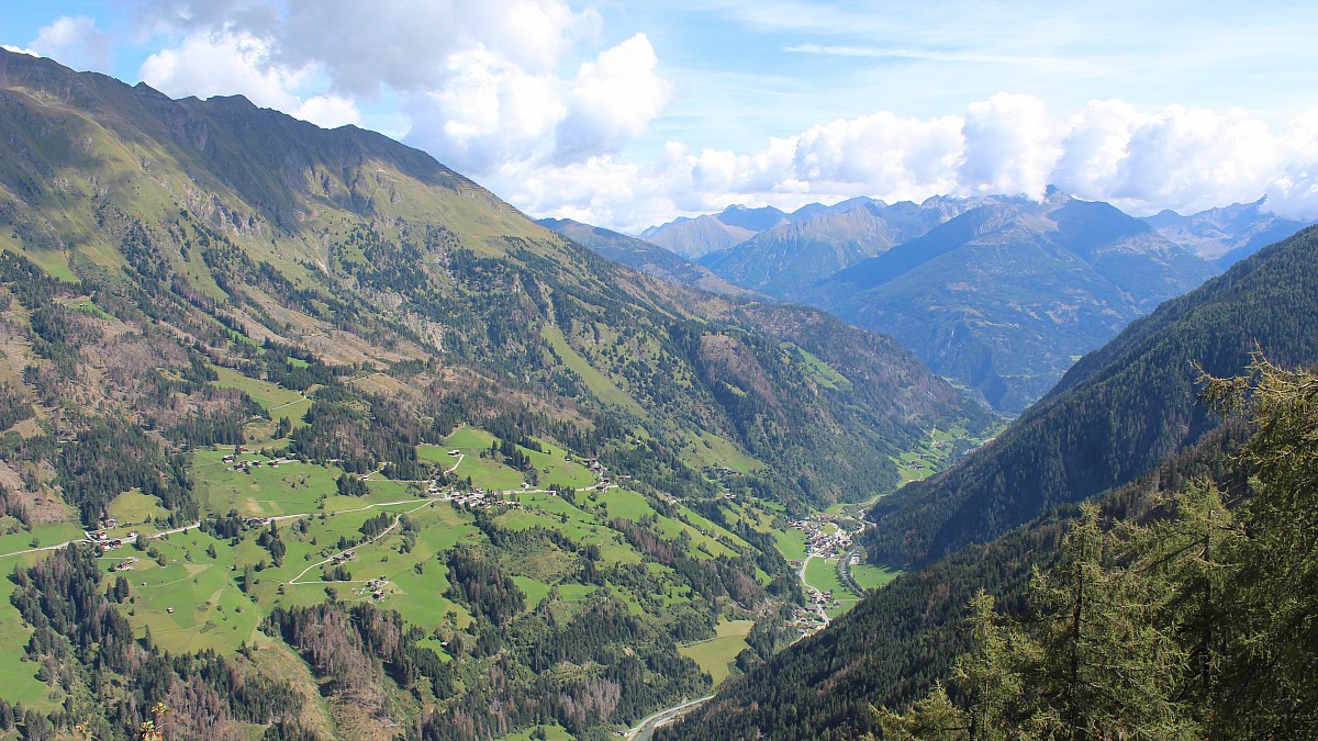 Hopfgarten im Defereggental - Blick nach Osten - Foto-Webcam.eu