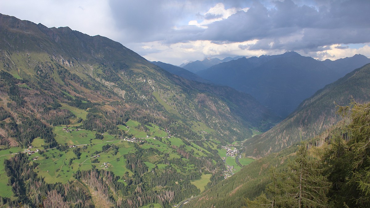 Hopfgarten im Defereggental - Blick nach Osten - Foto-Webcam.eu