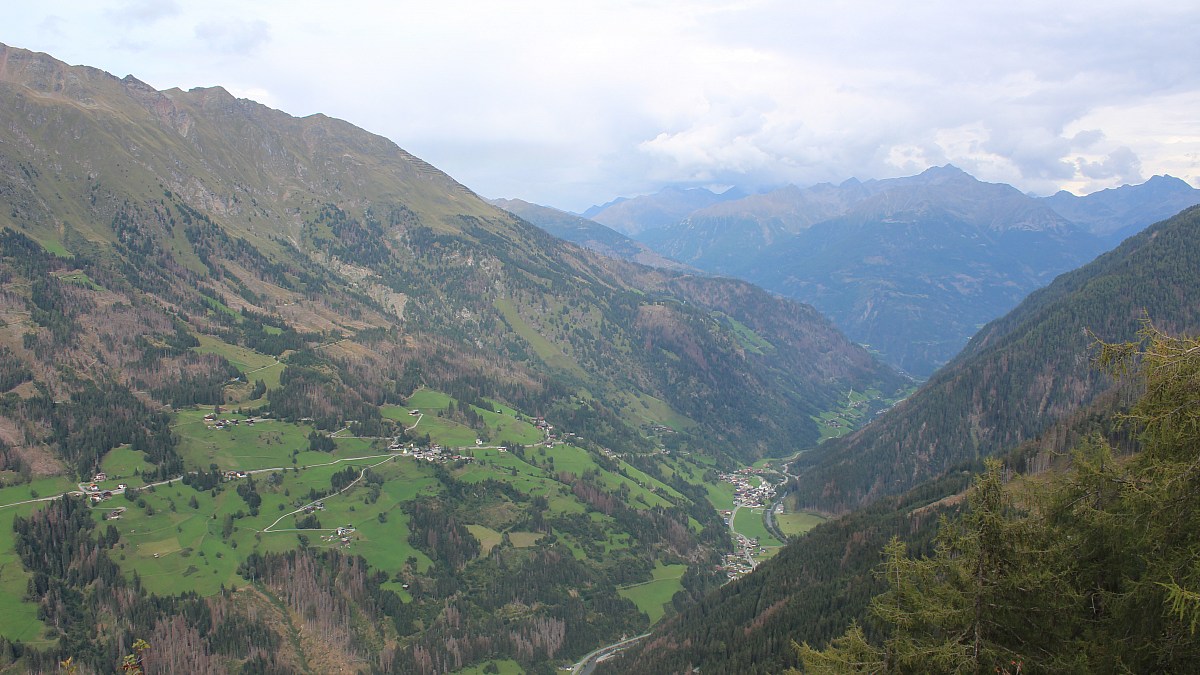 Hopfgarten im Defereggental - Blick nach Osten - Foto-Webcam.eu