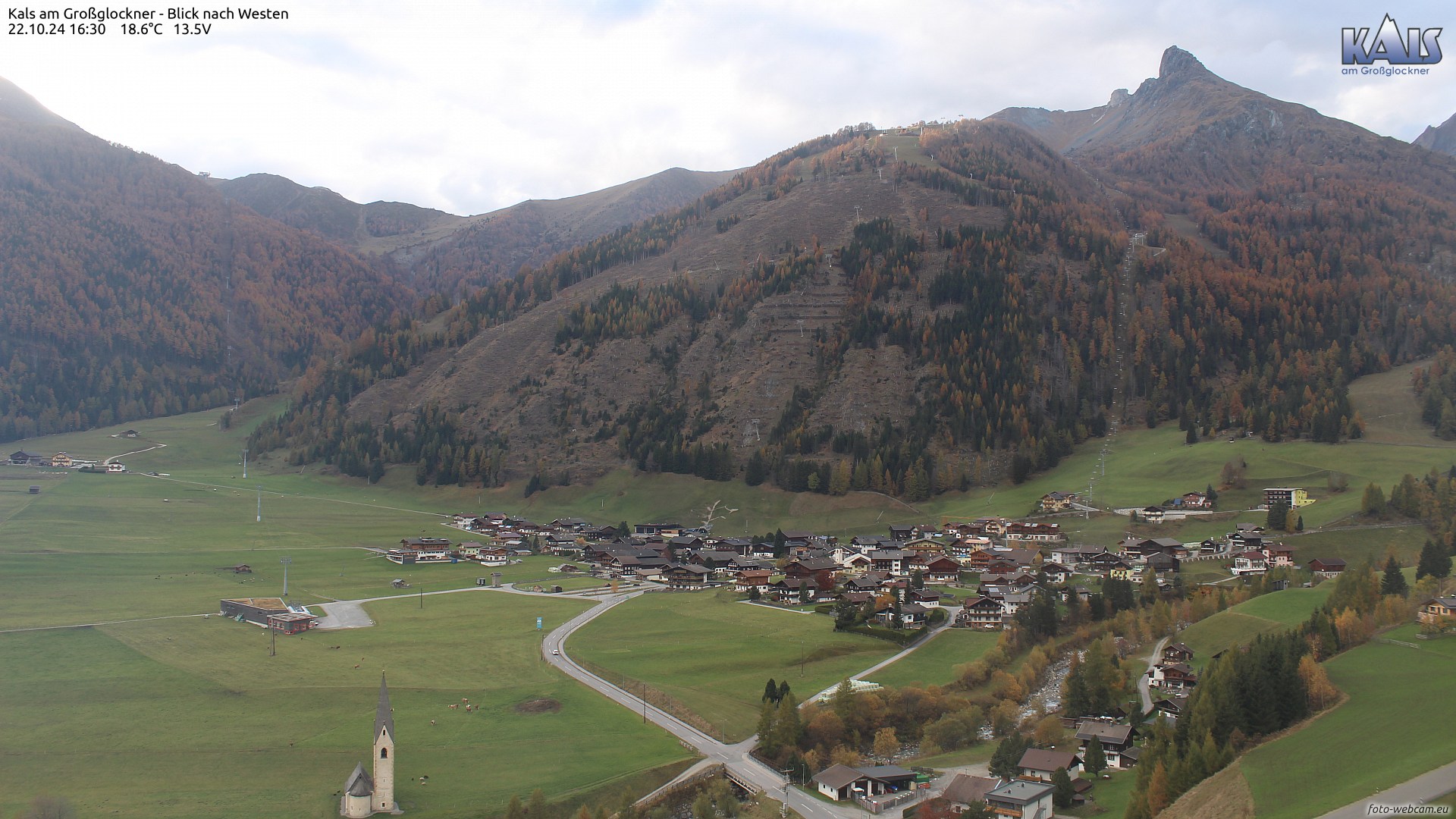 Webcam Kals am Großglockner, Blick nach Westen | © www.foto-webcam.eu