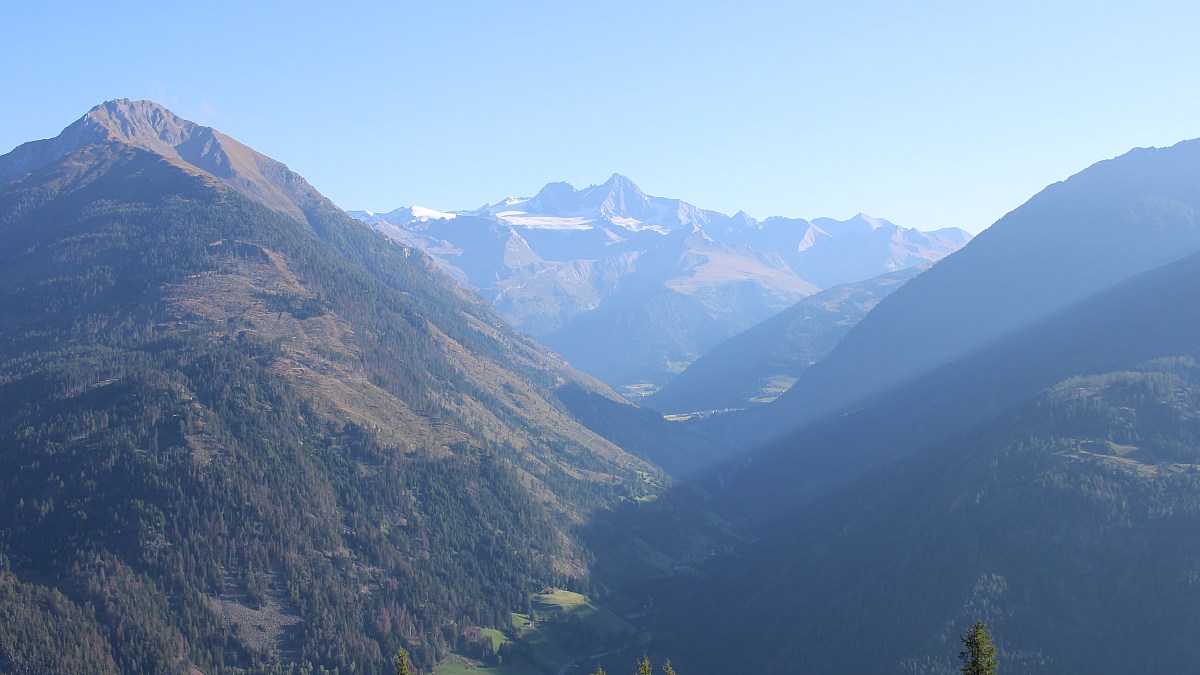 Kalsertal - Blick nach Norden zum Großglockner - Foto-Webcam.eu