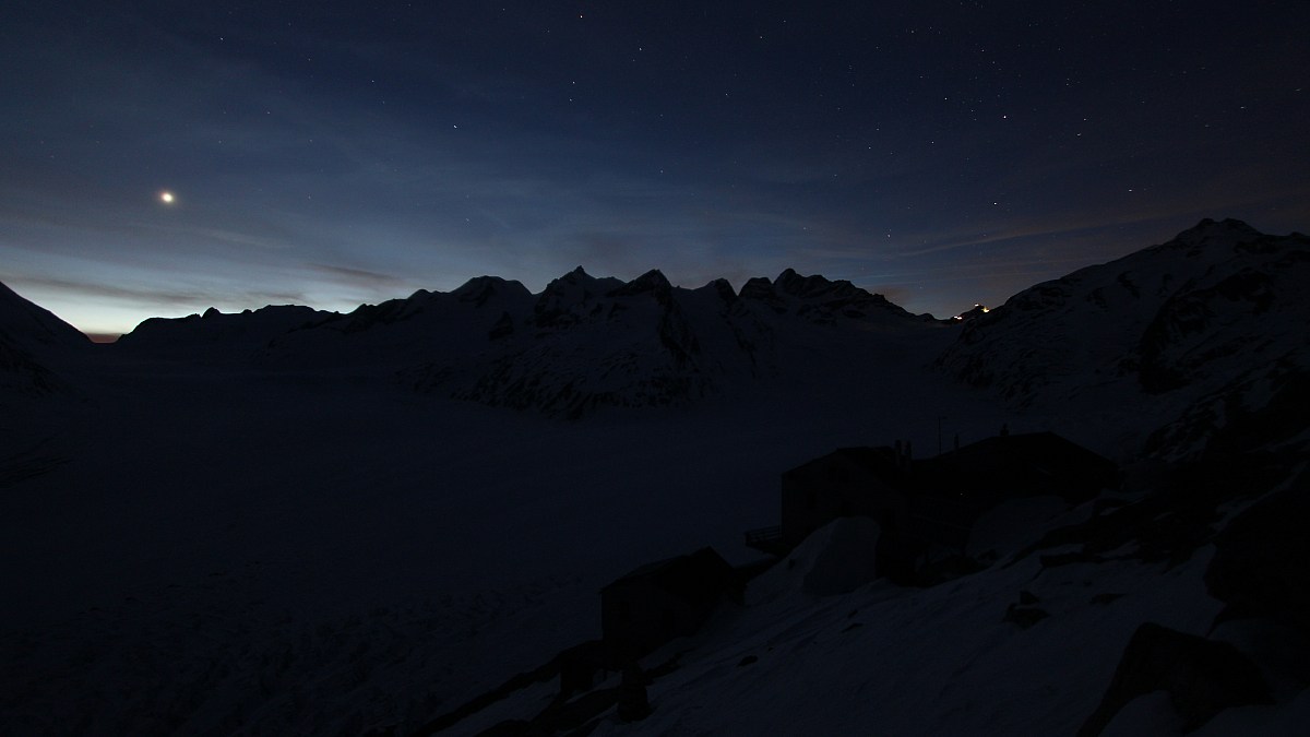 Konkordiahütte - Unesco Weltnaturerbe Jungfrau - Aletsch - Foto-Webcam.eu