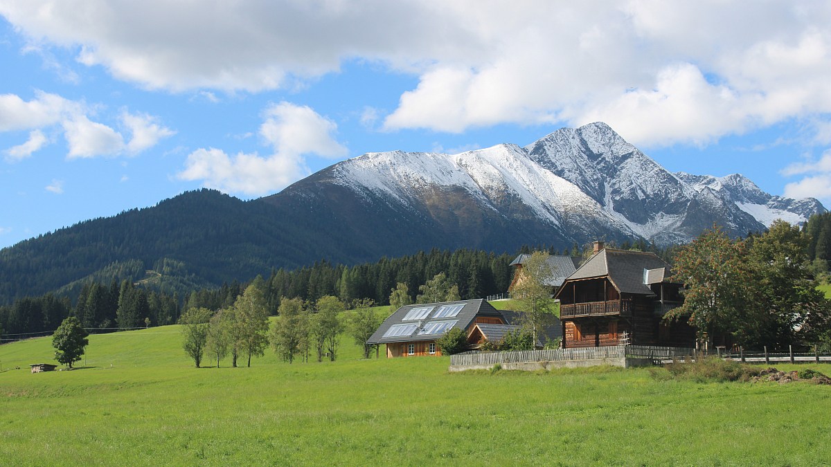 Steirische Krakau / Klausen - Blick nach Nordwesten zum Preber - Foto ...