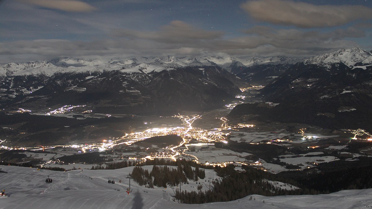 Kronplatz - Bruneck / Pustertal - Blick nach Norden über das Tauferer ...