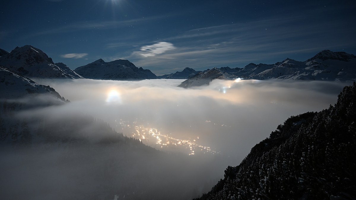 Lech am Arlberg - Blick nach Südwest ins Zugertal - Foto-Webcam.eu