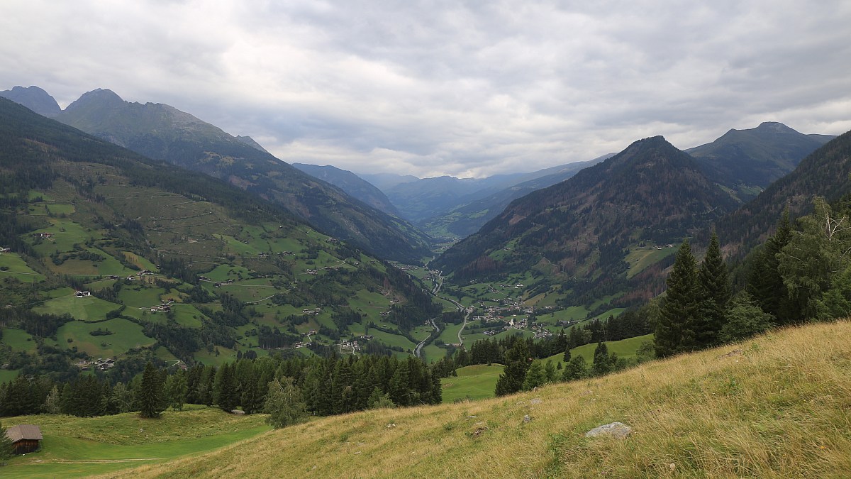 Mörtschach im Mölltal / Lorenzalm - Blick nach Norden - Foto-Webcam.eu