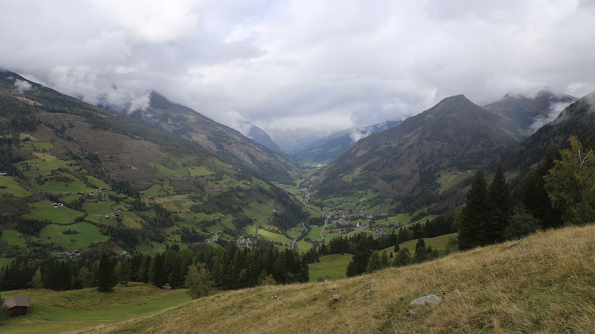 Mörtschach im Mölltal / Lorenzalm - Blick nach Norden - Foto-Webcam.eu