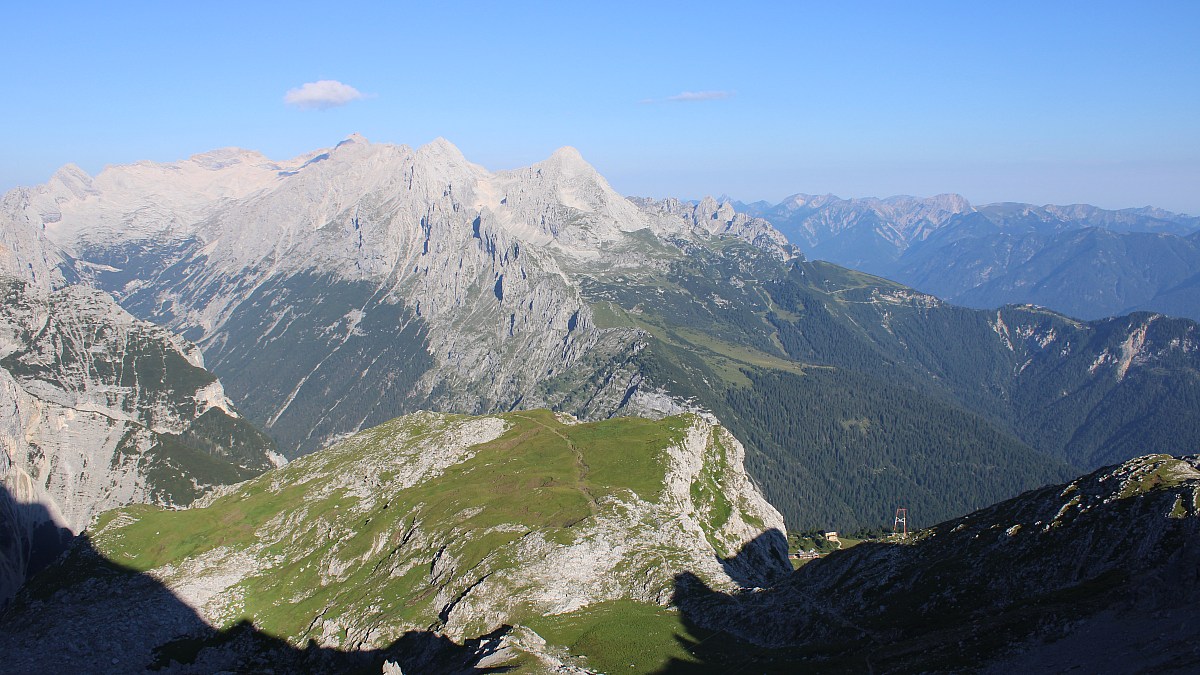 Meilerhütte - Wetterstein - Blick Nach Nordwesten Zur Zugspitze - Foto 