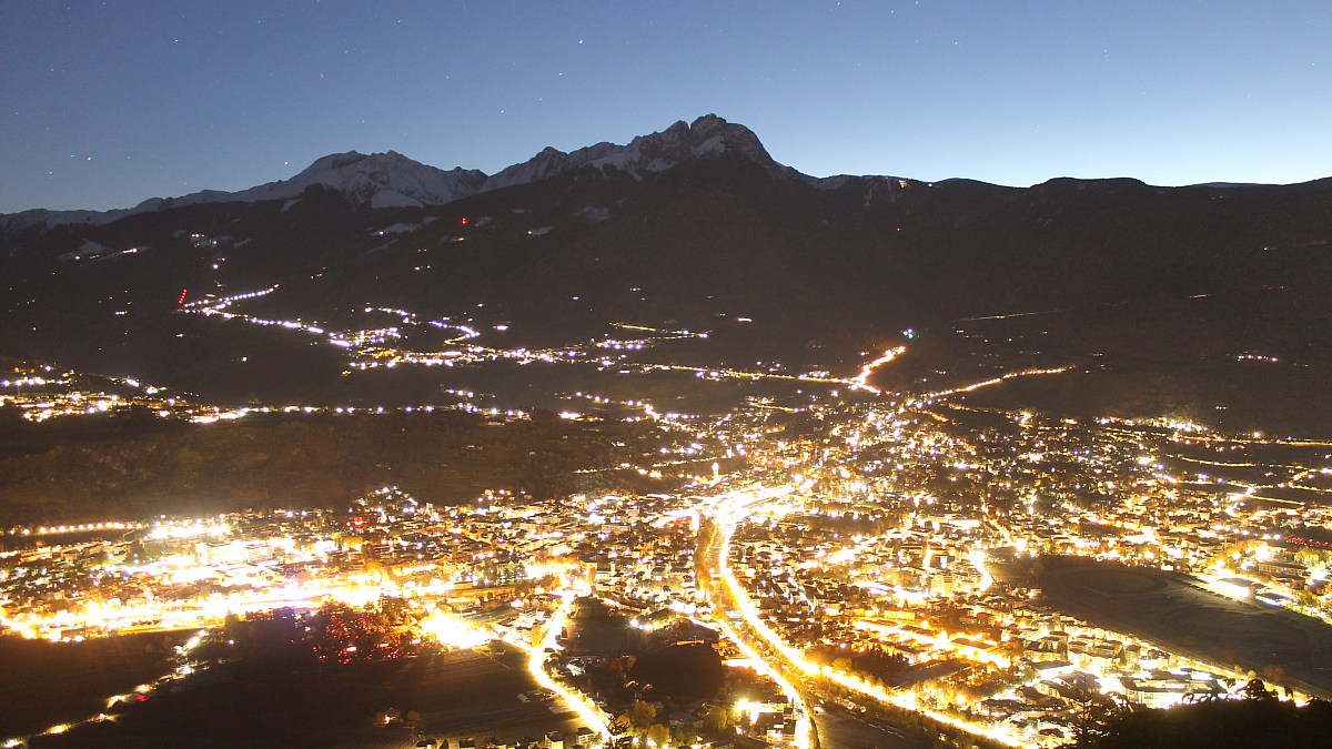 Marlinger Berg - Meran - Blick nach Nordosten - Foto-Webcam.eu