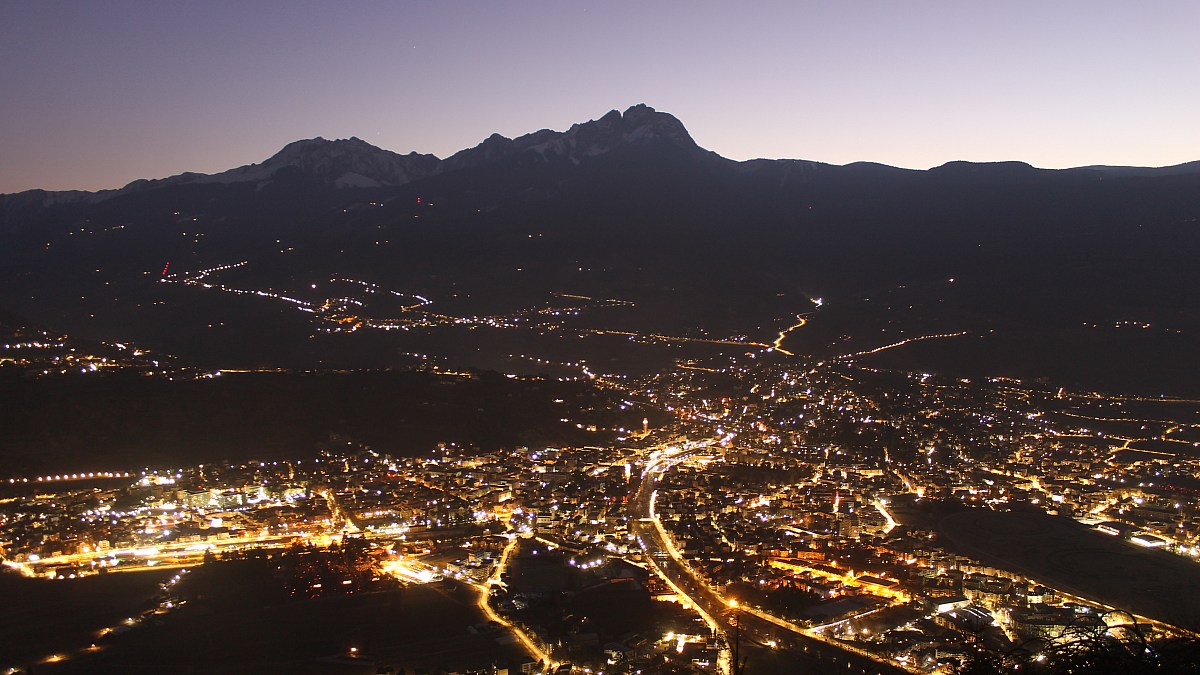 Marlinger Berg - Meran - Blick nach Nordosten - Foto-Webcam.eu