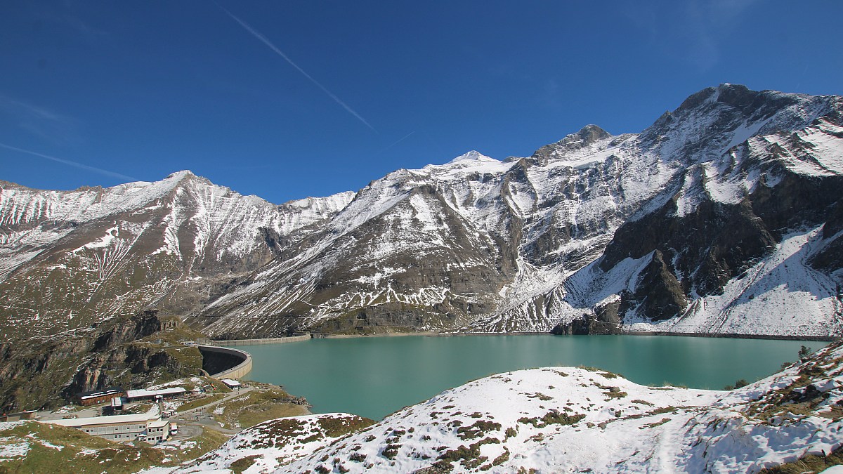 Kaprun Hochgebirgsstauseen - Mooserboden - Blick Richtung Wiesbachhorn ...