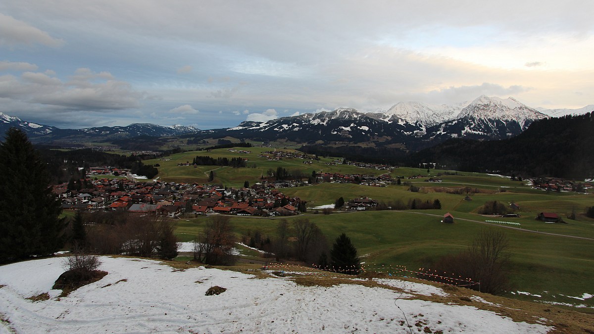 Obermaiselstein / Großer Herrenberg - Blick nach Osten - Foto-Webcam.eu