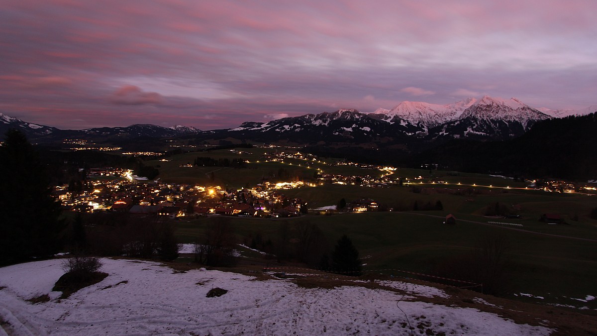 Obermaiselstein / Großer Herrenberg - Blick nach Osten - Foto-Webcam.eu