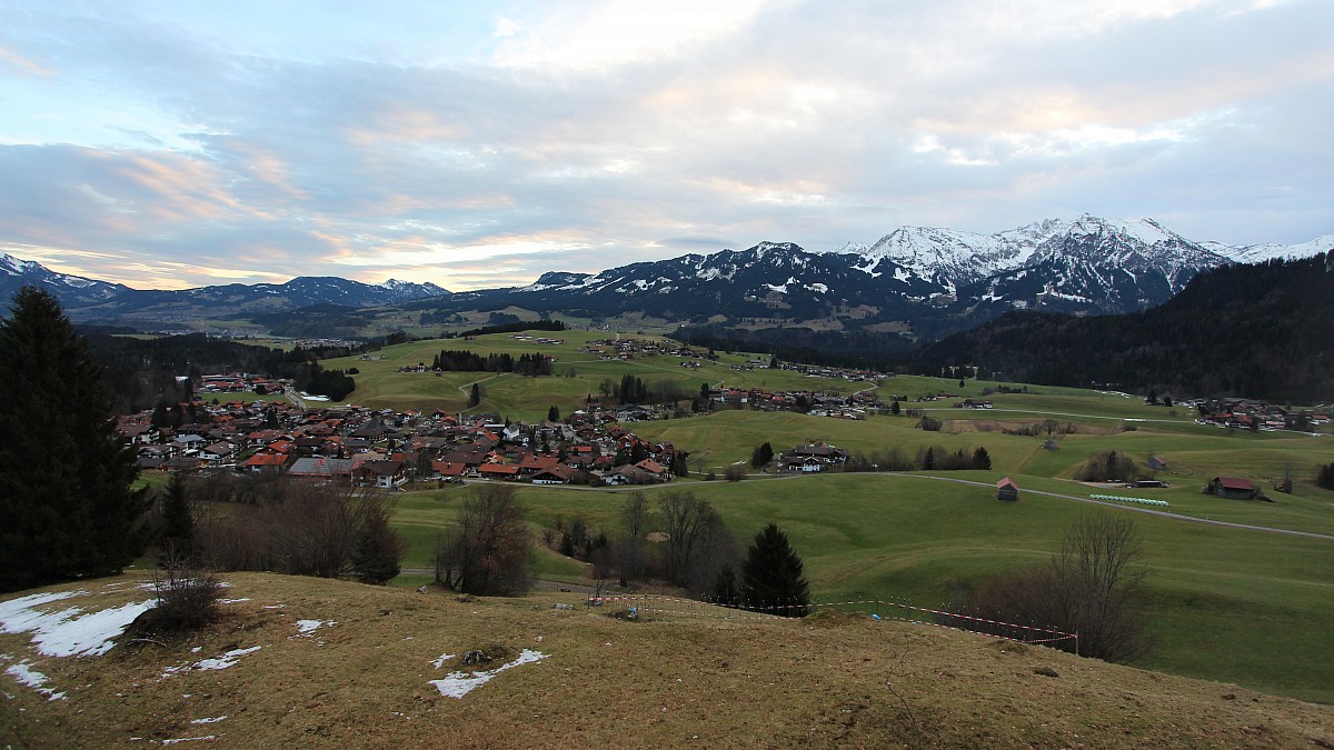 Obermaiselstein / Großer Herrenberg - Blick nach Osten - Foto-Webcam.eu