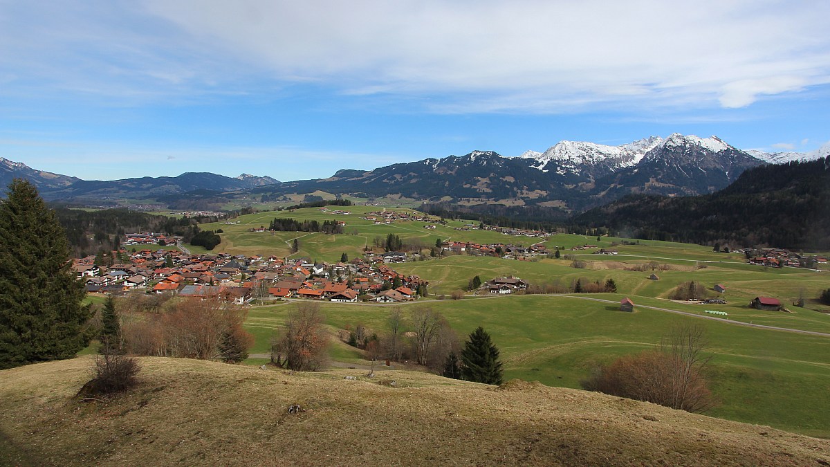 Obermaiselstein / Großer Herrenberg - Blick nach Osten - Foto-Webcam.eu