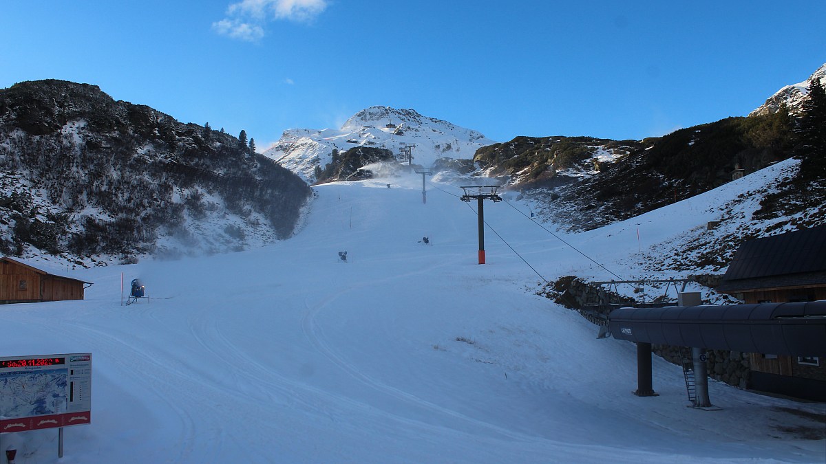 Seekarhaus Obertauern - Talstation Seekarspitzbahn - Foto-Webcam.eu