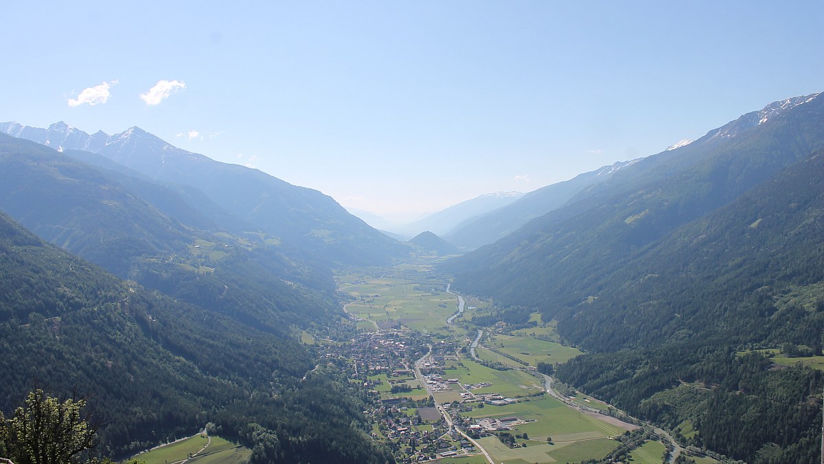 Obervellach / Almgasthof Himmelbauer - Blick nach Südosten - Foto-Webcam.eu