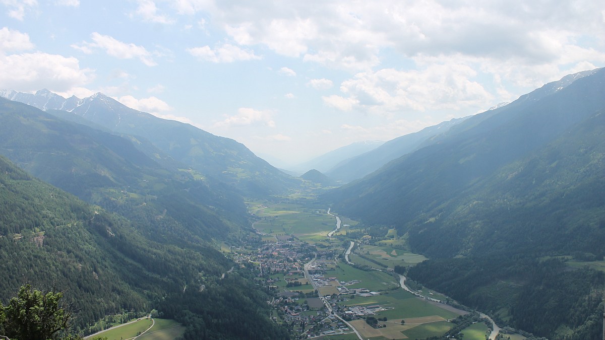 Obervellach / Almgasthof Himmelbauer - Blick nach Südosten - Foto-Webcam.eu