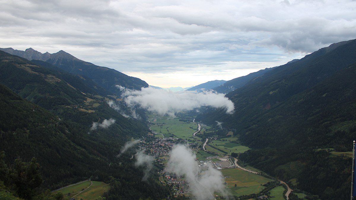 Obervellach / Almgasthof Himmelbauer - Blick nach Südosten - Foto-Webcam.eu