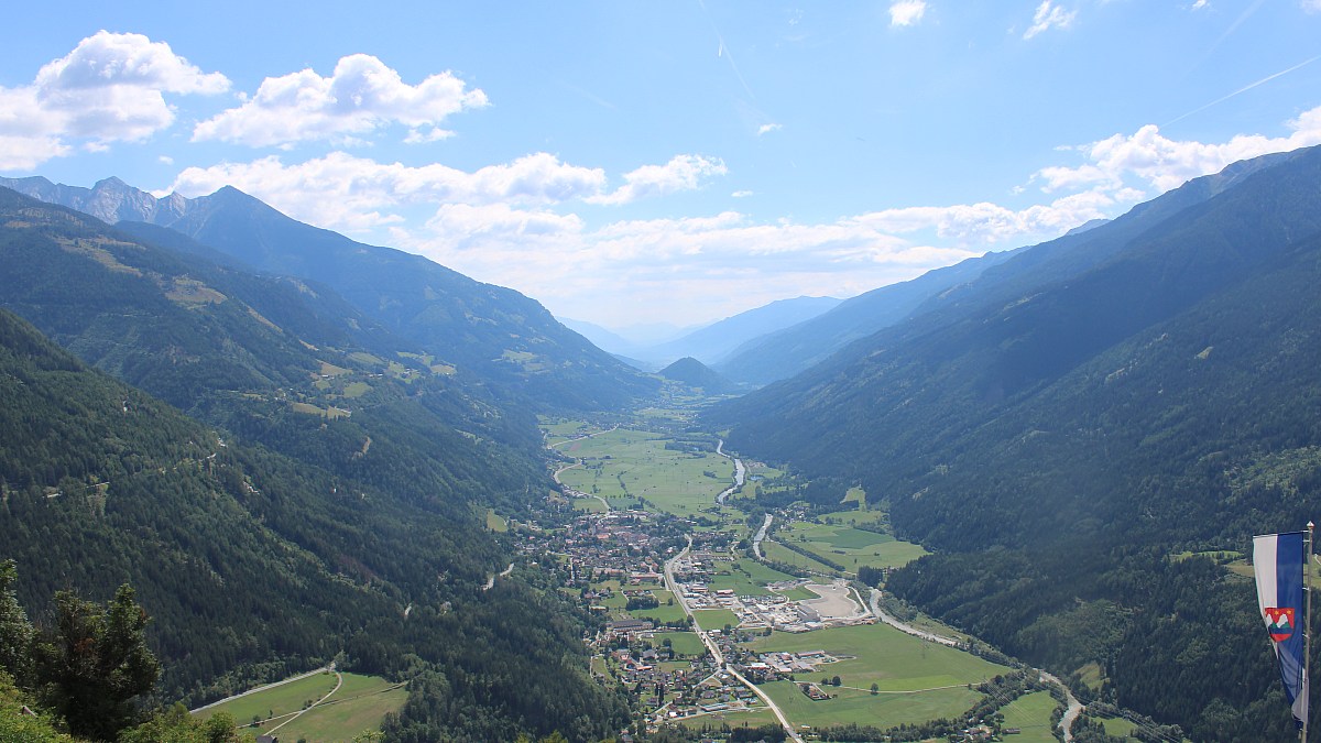 Obervellach / Almgasthof Himmelbauer - Blick nach Südosten - Foto-Webcam.eu