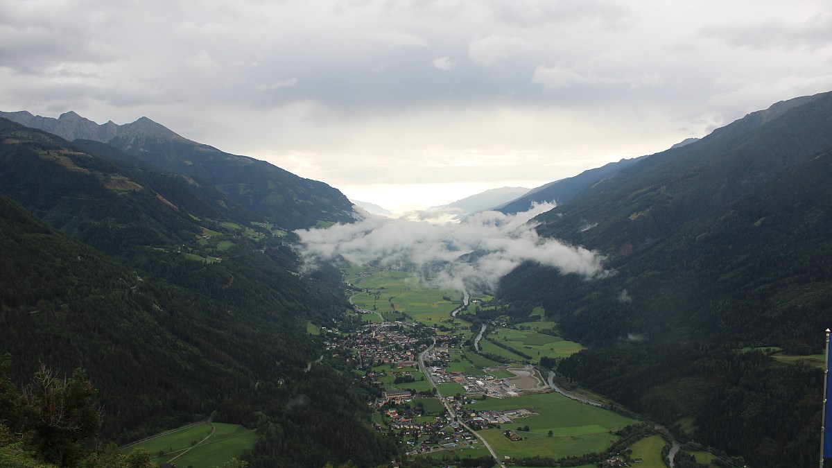 Obervellach / Almgasthof Himmelbauer - Blick nach Südosten - Foto-Webcam.eu