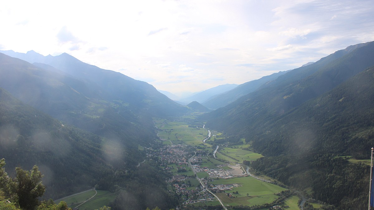 Obervellach / Almgasthof Himmelbauer - Blick nach Südosten - Foto-Webcam.eu